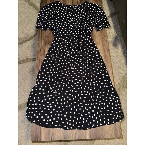 Slate And Willow Black Polka Dot Mermaid Ruffle Hem Sz 2 And 6 Available NWOT - Picture 4 of 6